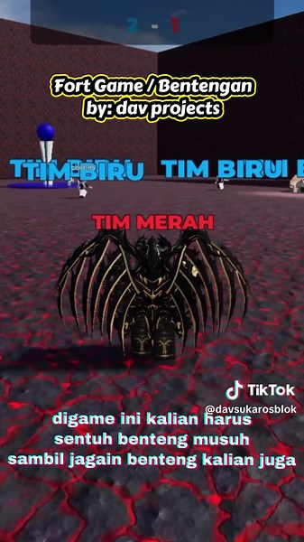 rekomendasi map roblox seru buat mabar bareng teman 📍Game: Fort Game / Bentengan (by dav projects) ​Masih ingat serunya kejar-kejaran, strategi ngetag lawan, sama tegangnya nungguin dibebasin dari penjara? Nostalgia yuk! ​Sekarang permainan legendaris BENTENGAN sudah tersedia di Roblox! 🎉 ​🏰 FORT GAME [BENTENGAN] Rebut benteng lawan, selamatkan temanmu, dan jadilah tim terkuat! ​🎮 Cobain Sekarang Di Sini: https://www.roblox.com/share?code=67d234d4db39834f997db4dbd4c33f3b&type=ExperienceDetai