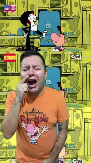 Escena de Billy y Mandy en diferentes idiomas