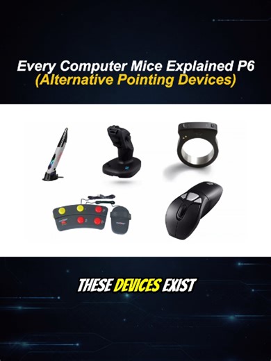 Every computer mouse explained P6 (Alternative Pointing Device) #mouse #mousepad #computers #explained #viralvideo