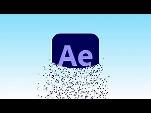 After Effects Shatter Effect Tutorial | Turn Any Icon Into Particles | AE 2025