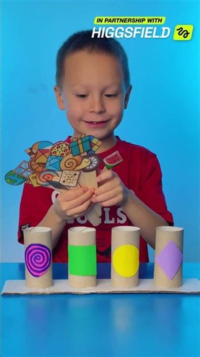 Cardboard Quest: Fun Shape Games for Young Creators! 🎉