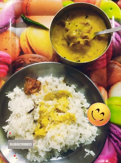 curry chawal recipe at home | curry & chawal recipe ||