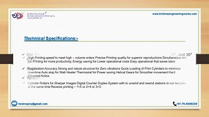 Flexo Printing Machine Manufacturer India | High-Speed Flexo