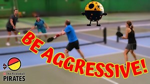 When a Senior Pickleball Pro Faces Young Players