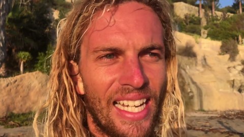 Skimboarding a rare wedge with world champion Bill Bryan