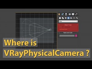 How to create a VRayPhysicalCamera in newer versions of 3ds Max