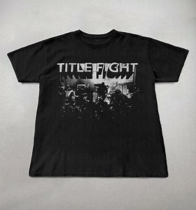 Title Fight T-shirt, Alt Band Tees, Title Fight Graphic Tees, Alt Indie Rock Shirts, Sheogaze Shirts, 90s Graphic Tees, Retro Band Tees - Etsy