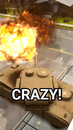 A Tank Destroys Cars & People!