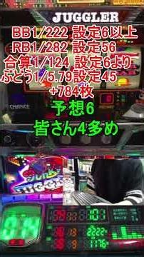 上・・・ありますよ ファンキージャグラー2設定予 3000Gで推測発表 #ジャグラー #パチスロ