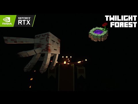 Exploring the Twilight Forest Mod in Minecraft Bedrock! (VOD) [Ft. AwesomeJ]