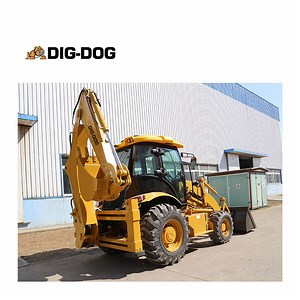 [Hot Item] Backhoe Loader Brand Manufacturing Tractor with Backhoe and Front Loader Mini Backhoe Loader