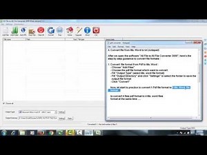Pdf Converter Tutorial