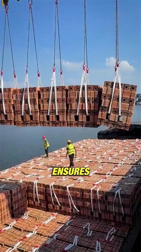 Cargo Power: Watch Massive Ship-to-Shore Transfers! #Logistics #Shipping #HeavyEquipment #PortOperations #SupplyChain | Production Pulse