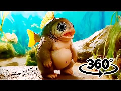 LOS TRIPITROPITOS 360º - Italian Brainrot Animals 4K