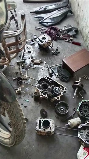 full engine repair Super Splendor#hero #shortvideo #short #automobile