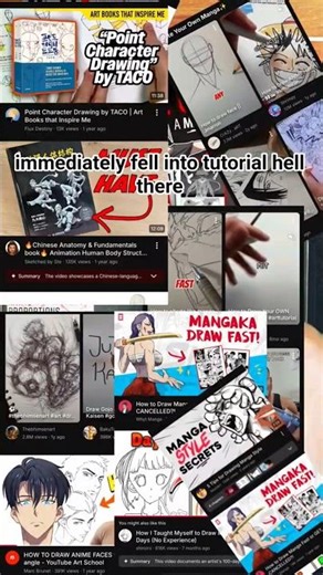 The boring truth about learning to draw... (Level 2)🥱🥱#learn #how