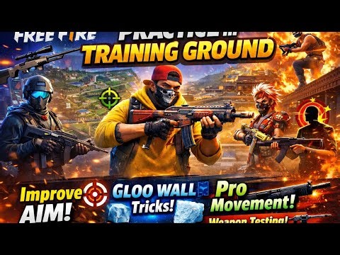 Free Fire – Training Ground Practice 👇