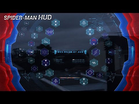 Spider-Man: Homecoming HUD interface - After Effects