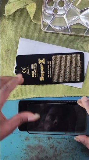 OPPO A79 5G Screen Protection 💪 | OPPO A79 5G Tempered Glass Lagane Ka Sahi Tarika 📱.....#shorts