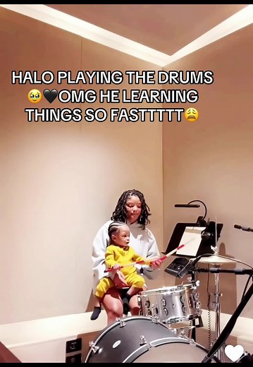 Halle Bailey's Halo: Mastering the Drums