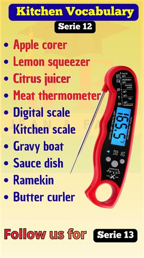 Learn Kitchen Vocabulary in English FAST 🍳 | Listen & Repeat with Jean & Fabie (12/30 Series) #esl