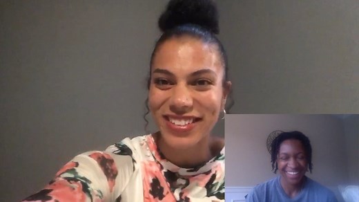 2018 WNBA Champion and Seattle Storm Forward Alysha Clark sends a surprise message to No. 16 overall pick Crystal Dangerfield. | WNBA