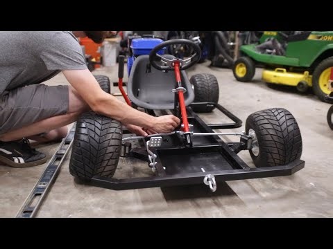 How to build a 212cc Go Kart in 10 minutes