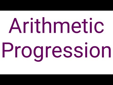 arithmetic progression, maths 11th class RS aggarwal
