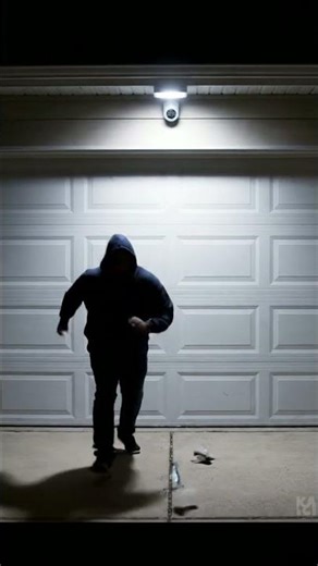 Garage Intruder Gets Pranked 😂 | Smart Motion Speaker Karma | Caught_on_camera_CC