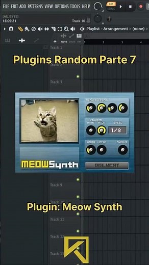 Les traigo el plugin favorito de muchos, el Meow Synth🐈😂 #plugins #flstudio #beatmaker