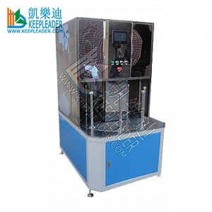 [Hot Item] Plastic Cylinder Tube Bottom Sealing Gluing Machine of PVC_PETG Packaging Cylindrical Boxes Making Automatic Cementing Equipment