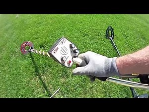 Fisher f22 metal detector and a Tesoro Silver Sabre Micro Max