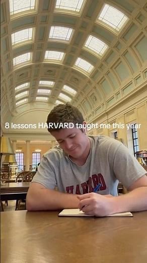 8 Lessons HARVARD Taught Me in 2025