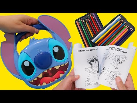 Actividades de colorear de Lilo y Stitch