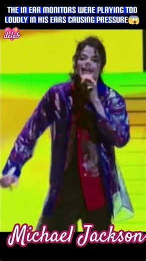 Michael Jackson 'I want you back' Live (delab edit) 'This is it' MJ has trouble with ear monitors.