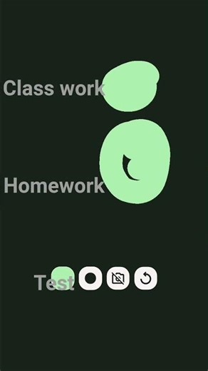 class work vs homework vs test