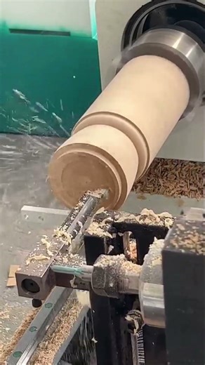 1530 Single Axis Double Tool CNC Woodworking Lathe for Automatic Turning of Wooden Pen Holders!
