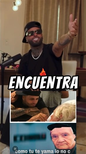 NICKY JAM: THEY MADE A MEME 😂 WITH MY GRANDMA'S ALZHEIMER'S⁉️😅 #nickyjam