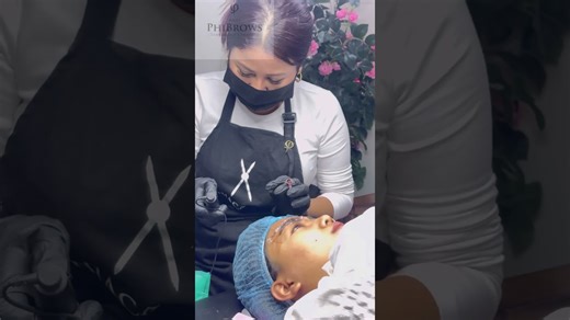 Microblading process