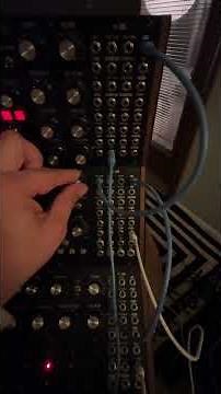 My first attempt at Moog semi-modular synthesis. #moog