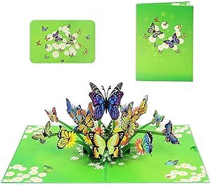 Amazon.com : Butterfly Greeting Card : Office Products