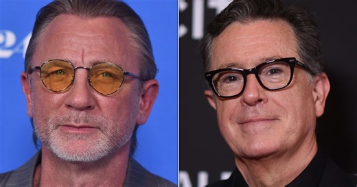 Daniel Craig Shocks Stephen Colbert With Correction On How To Pronounce His Name