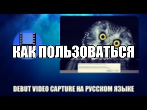 Debut Video Capture как пользоваться ( Debut Video Capture Обзор программы)