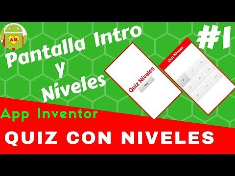 Quiz With Levels Intro Screen and Levels | App Inventor Tutorials | Mobile App