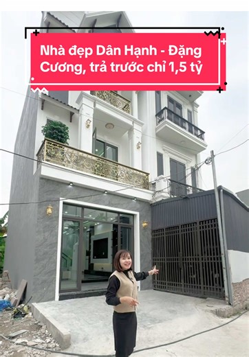 Nhà 3 tầng villa mini tại Dân Hạnh - Đặng Cương. Ngõ thoáng ô tô đỗ cửa ngày đêm. Trả trước chỉ 1,5 tỷ #nhadep #reviewnhadep #nhadepanduonghaiphong #batdongsananduong #nhadatanduong