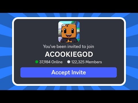 How to Join aCookieGod Discord Server