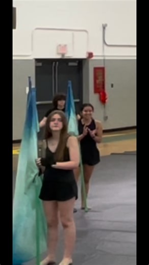 LHS Color Guard on Instagram: "Varsity winter guard mic’d up!!! (Part 1) 🏳️🎤🎉 #colorguard #winterguard #mccga #wgi #micdup"