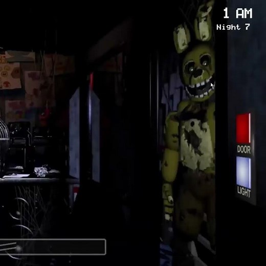 Springtrap in FNaF 1 (FNaF Jumpscares)