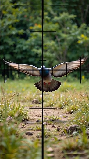 Amazing shot 43 | Rock pigeon hunting | perfect pellet impact in green land forest | #airgunhunting