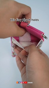 3.5K views · 26 reactions | This tiny pouch holds exactly what I need when I’m out ✨ Beginner-friendly. Scrap-friendly. And yes, it hangs right on your bag. Comment “RECA” and I’ll send you the FREE and exclusive version link once it’s ready! #BeginnerSewing #SewingTips #ScrapFabricProjects #EasySewingPatterns #HandmadeGifts #WhatInMyBag | Anjurisa | Facebook